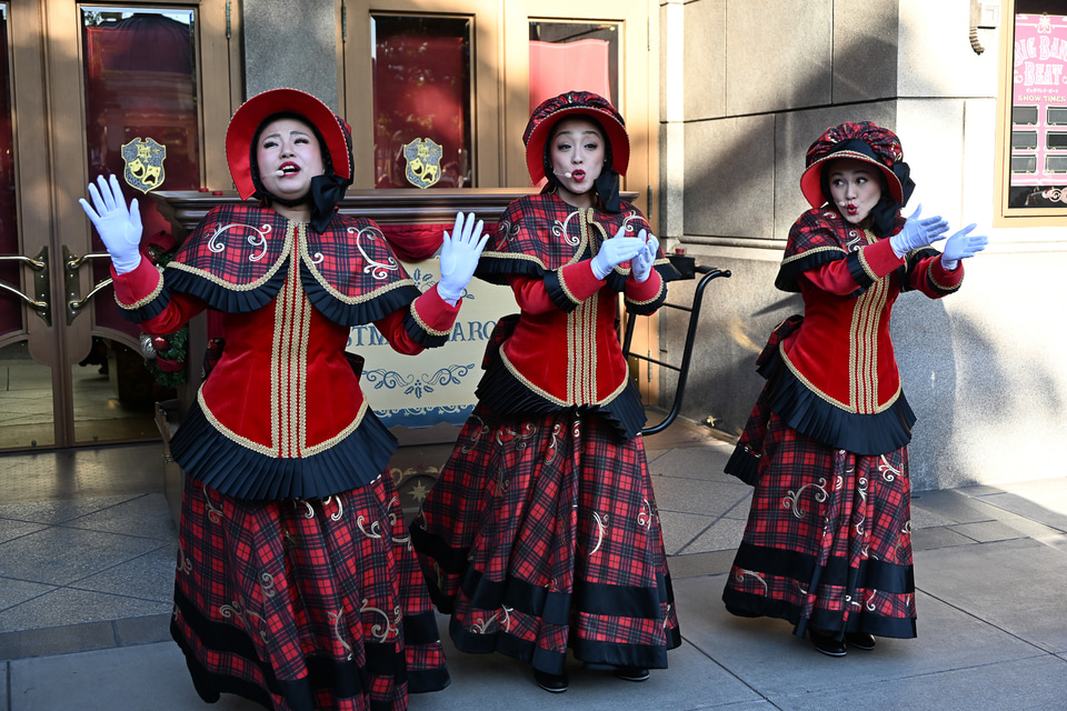 東京ディズニーシーでクリスマス限定のライブ＆パフォーマンス始まる
