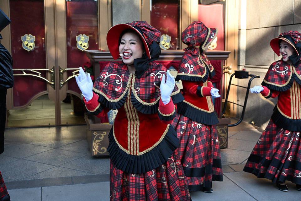 東京ディズニーシーでクリスマス限定のライブ＆パフォーマンス始まる