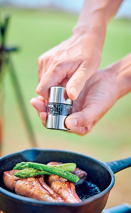 スパイスをコンパクトに持ち運べる