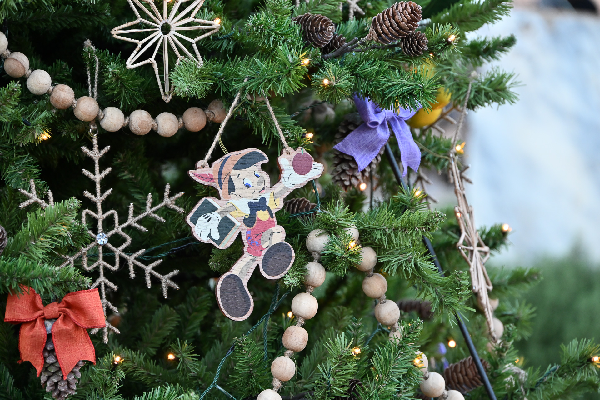 今年から新たに登場したメディテレーニアンハーバー周辺のデコレーション。ピノキオがモチーフだ