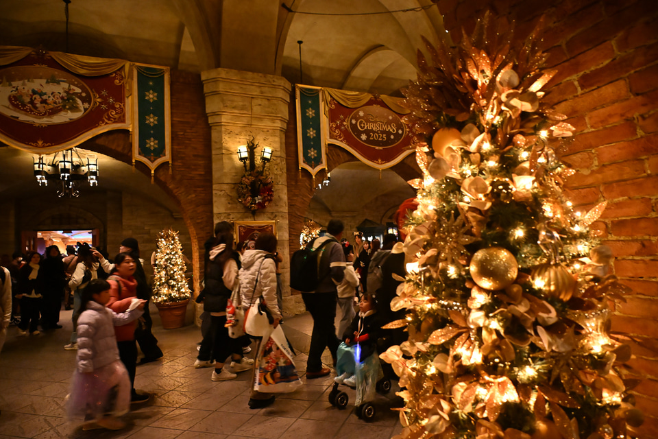ディズニー・クリスマスは夜景も素敵！ ロマンティックが溢れる夜の