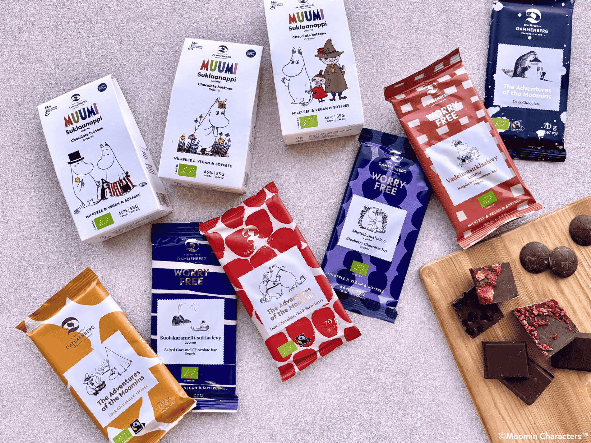 フィンランド発のオーガニックチョコレート「Dammenberg」が日本上陸
