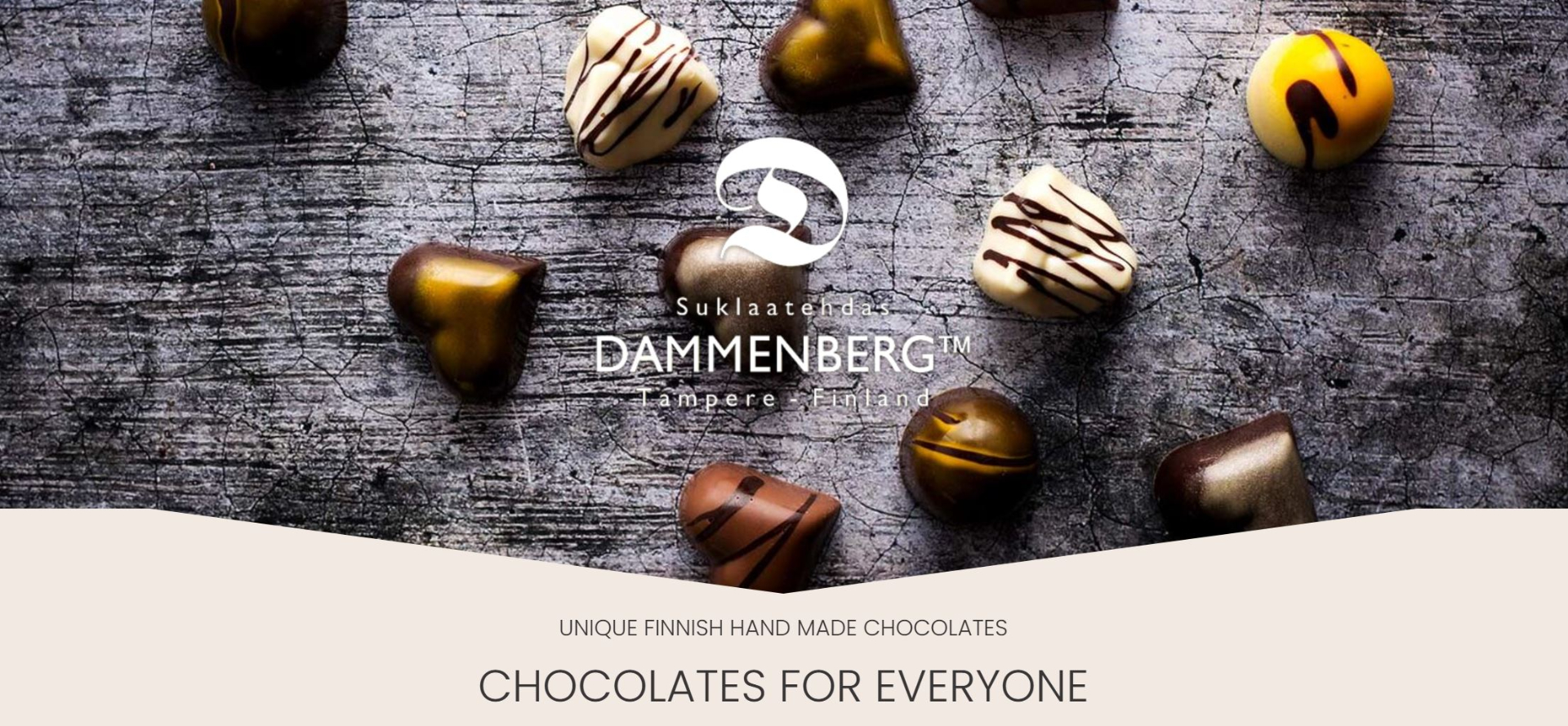 1994年創業のフィンランド・レンペーラにある家族経営のチョコレート工房。有機原料とフェアトレードにこだわり、アレルギーや食事制限のある人でも楽しめるチョコレートを作る