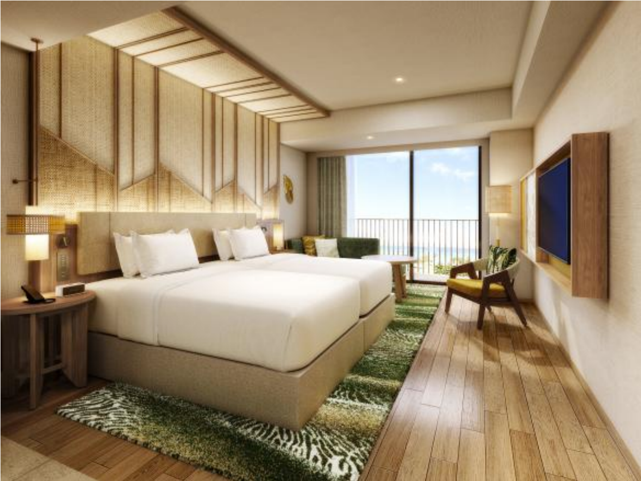 ベッドルームの一例