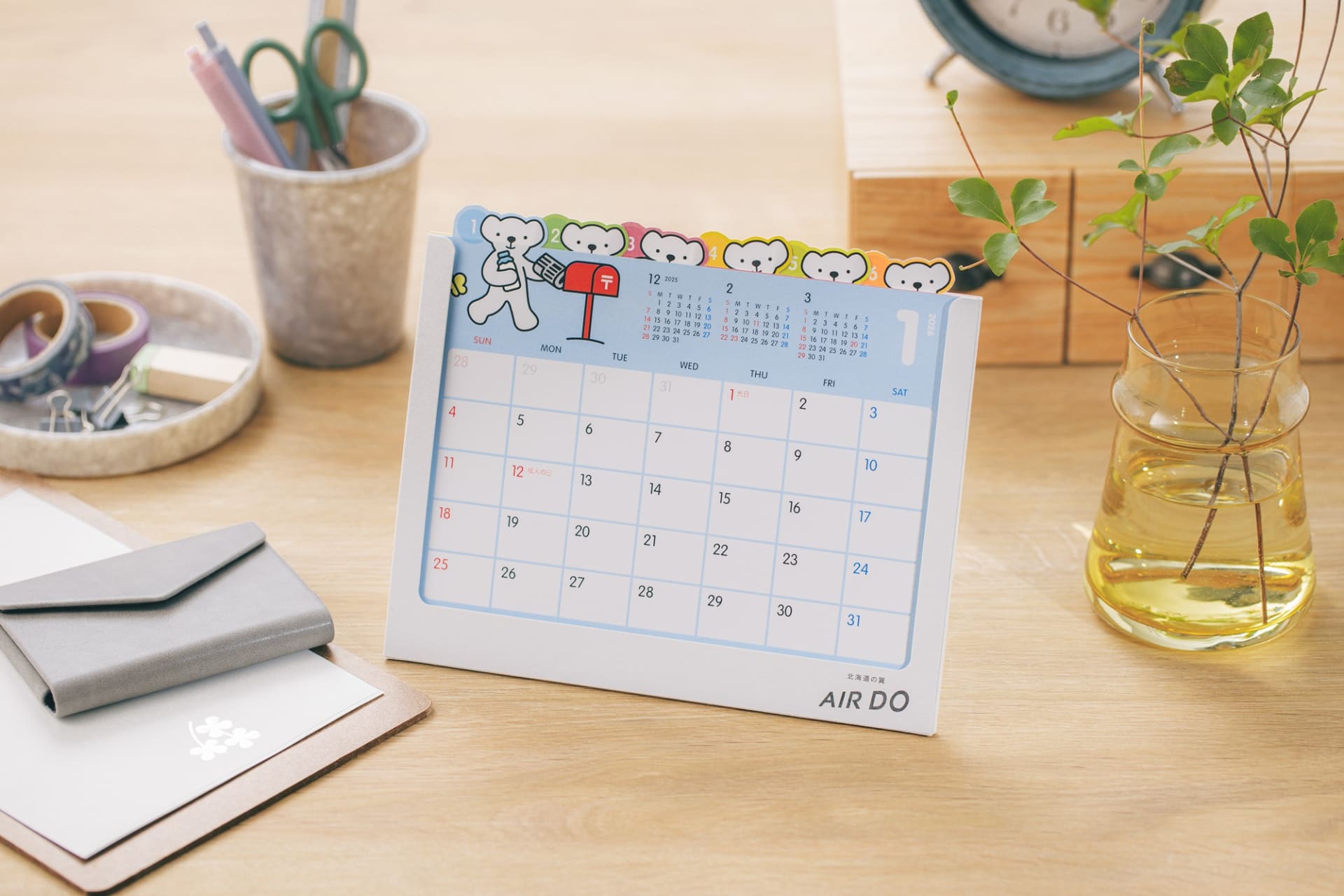 2026年卓上カレンダー