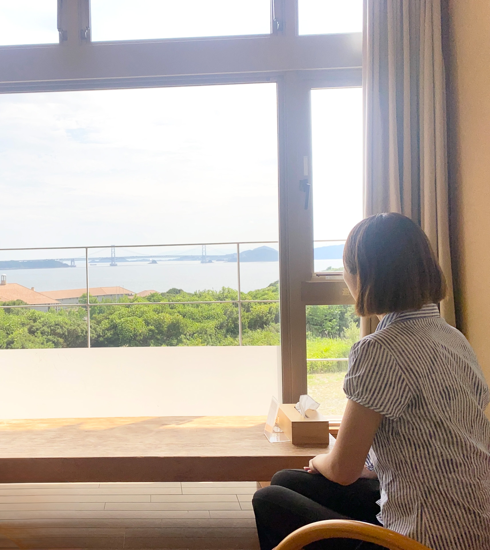 客室からの風景