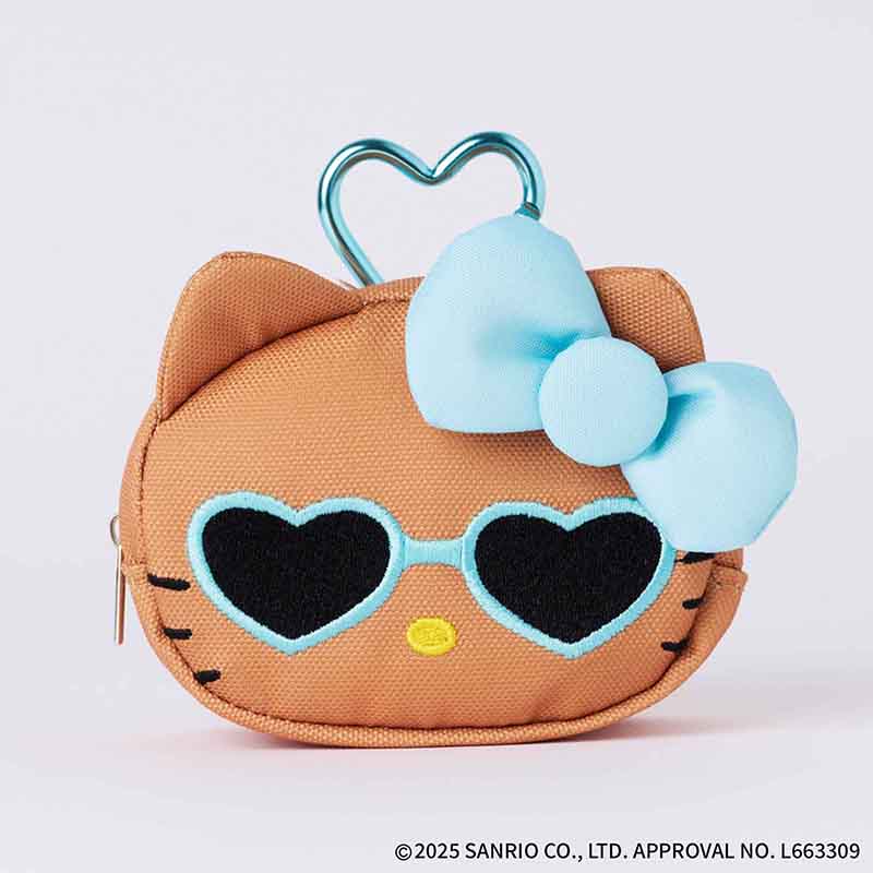 mini 1月号は「日焼けキティ」ポーチチャームが付録。サングラスVer.の