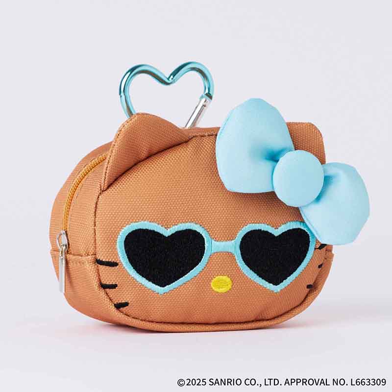 mini 1月号は「日焼けキティ」ポーチチャームが付録。サングラスVer.の