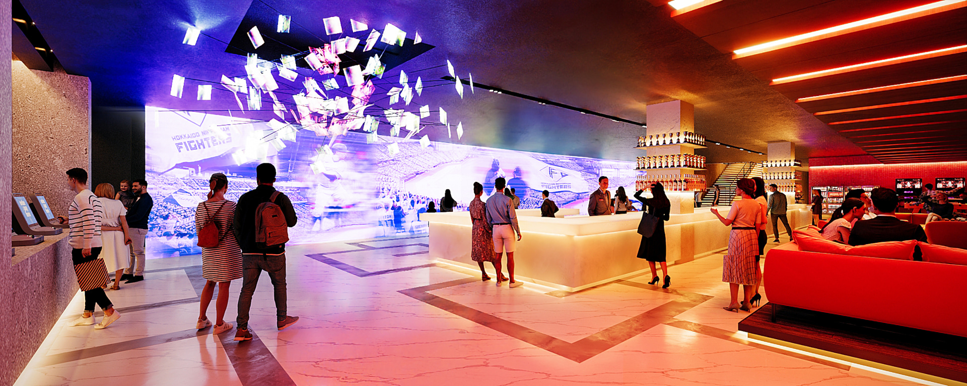 新ホテルの内観イメージ