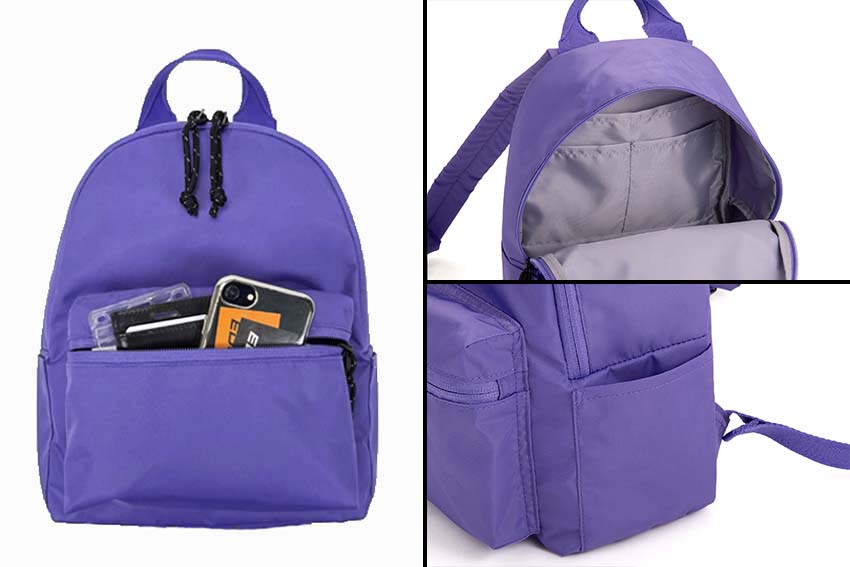 トートタイプとリュックには外ポケットも