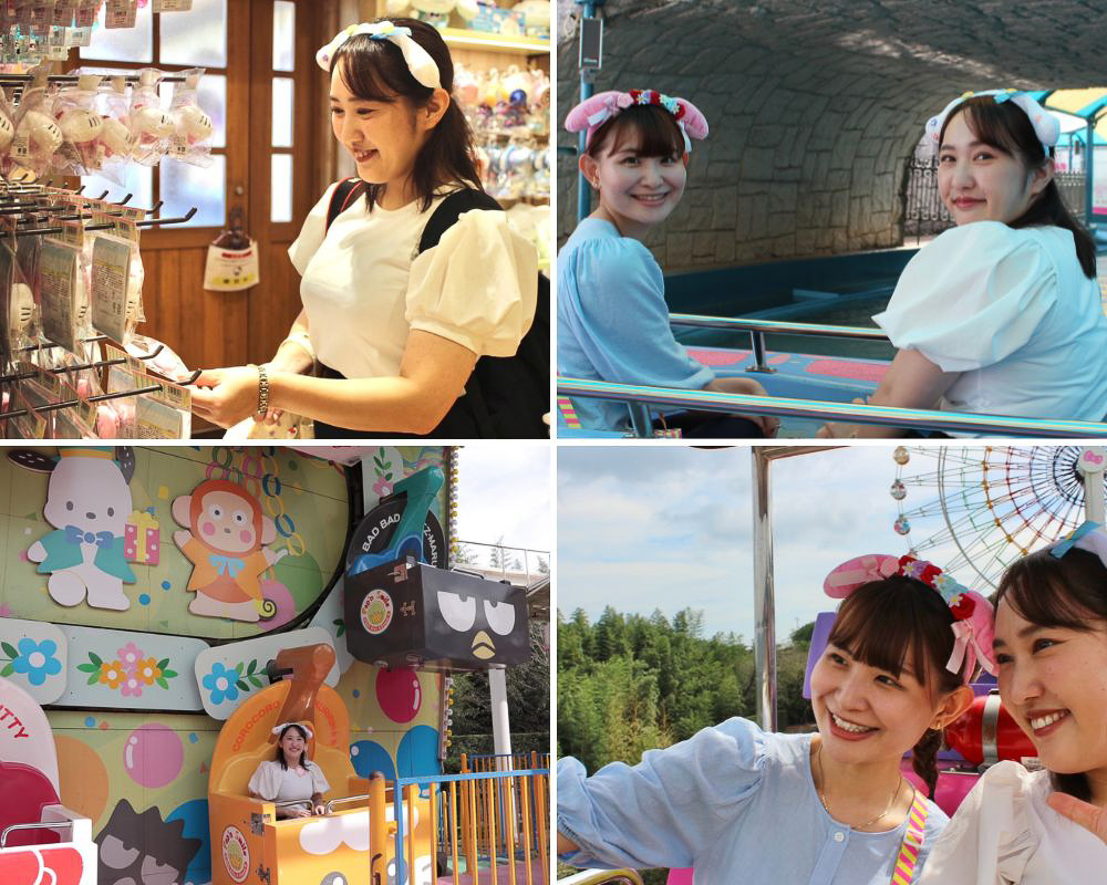 アトラクションや園内の様子