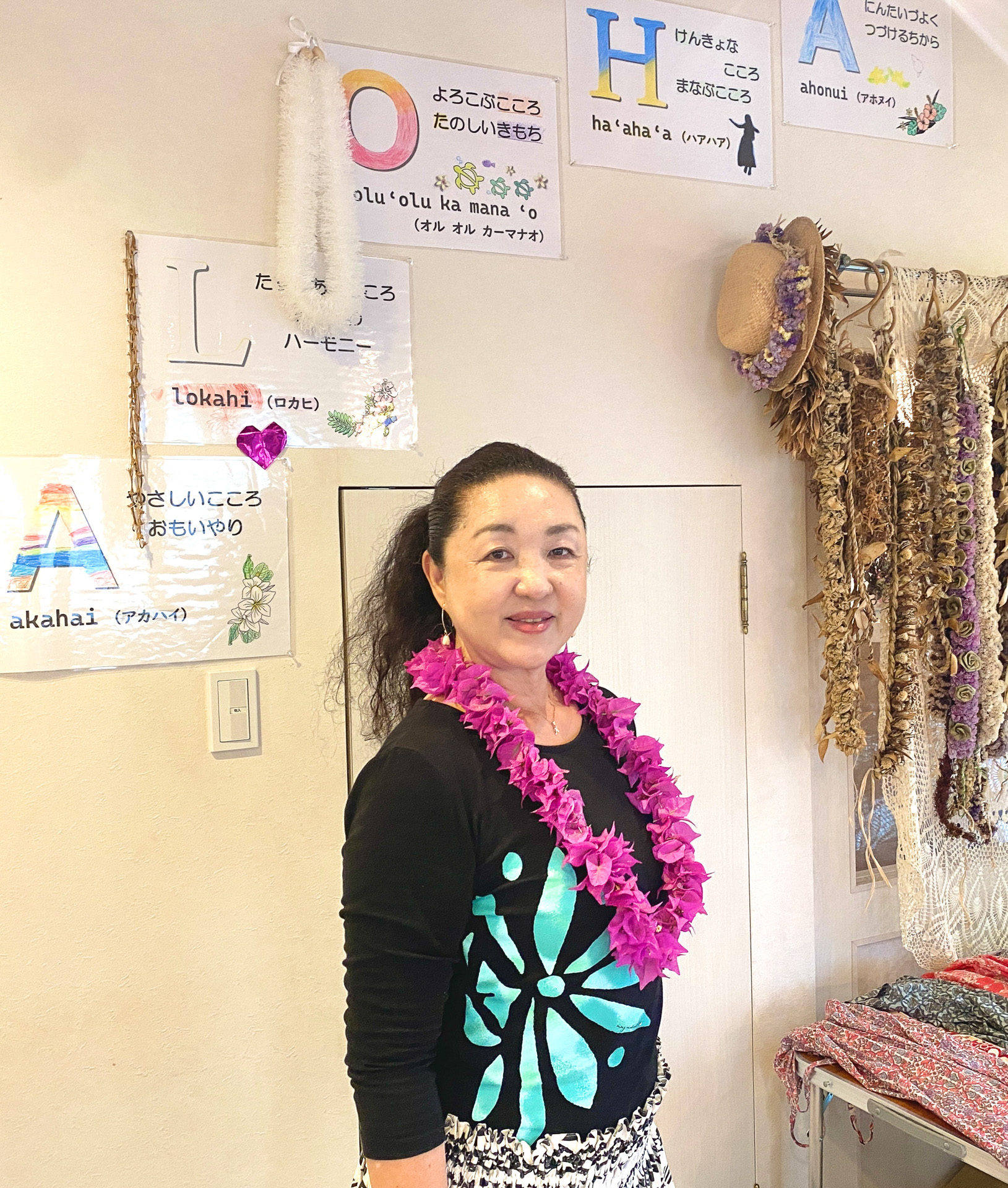 泉 香子さん。そしてフラの教えにも通じるALOHAの意味