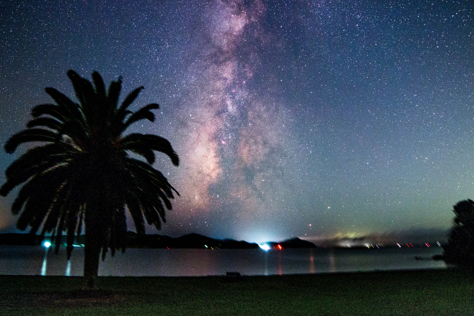 NEMU RESORT敷地内から見える星空