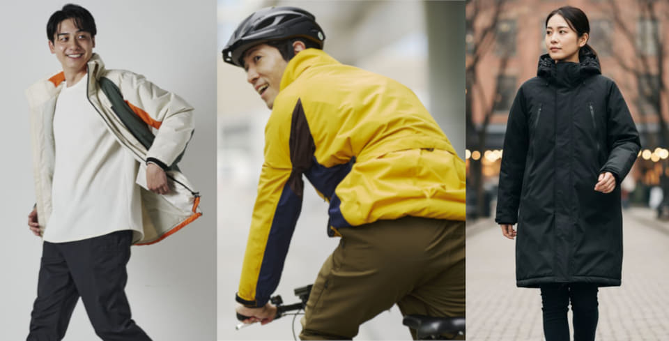 ワークマン、冬の野外で動いてもムレにくい「防水ベンチコート」発売