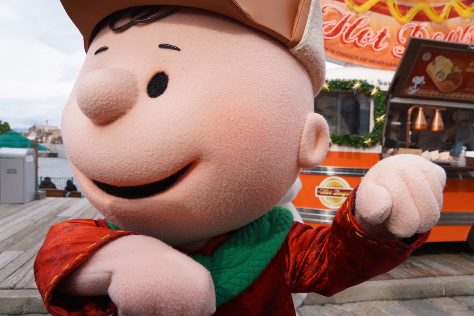 Charlie Brown strikes a pose for the camera!