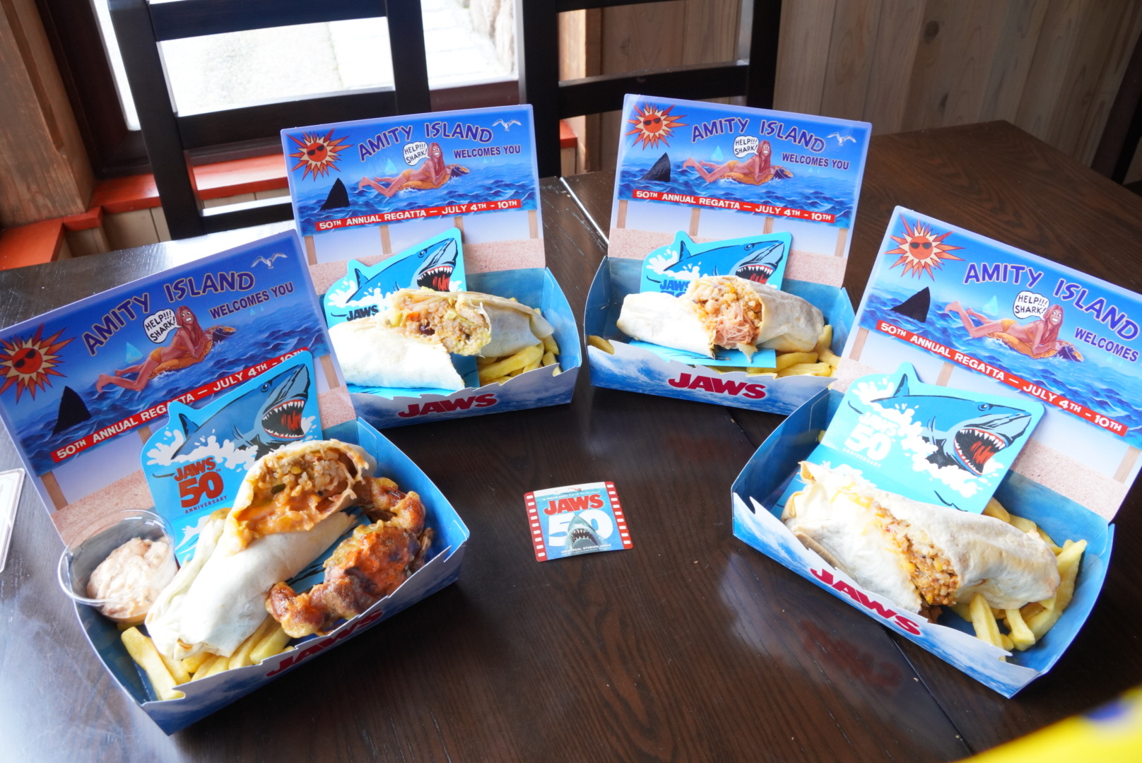 The new menu at Amity Landing Restaurant