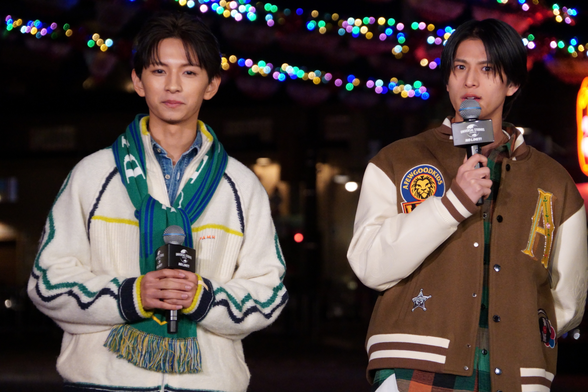 ダンスボーカルユニット「ICEx（アイス）」阿久根温世さん（右）、竹野世梛さん（左）