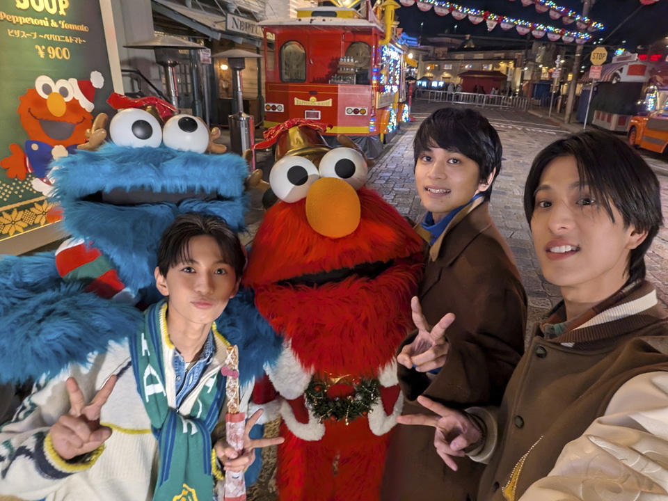 USJ、北村匠海らがクリスマスイベント開幕宣言「新しい冬の幸せを体感
