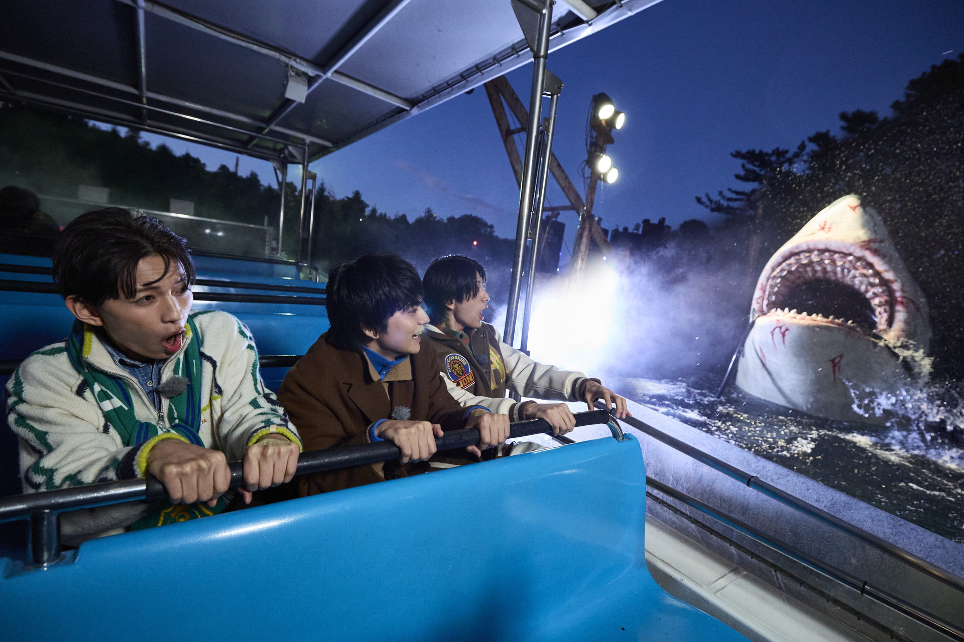 セレモニー前に3人でパークも満喫してきたとのこと（写真提供：ユニバーサル・スタジオ・ジャパン）