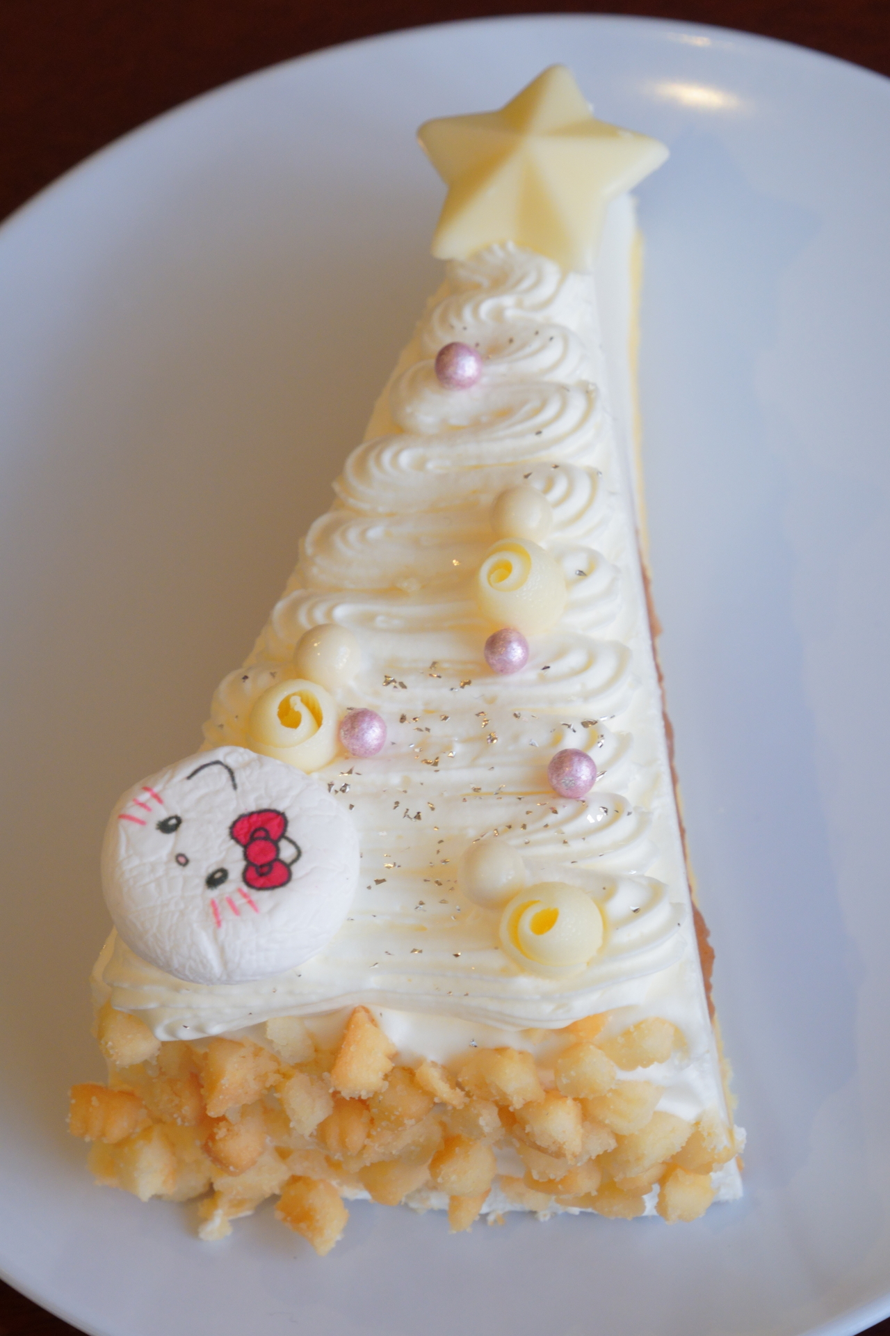 Turn it sideways, and it looks just like a Christmas tree!