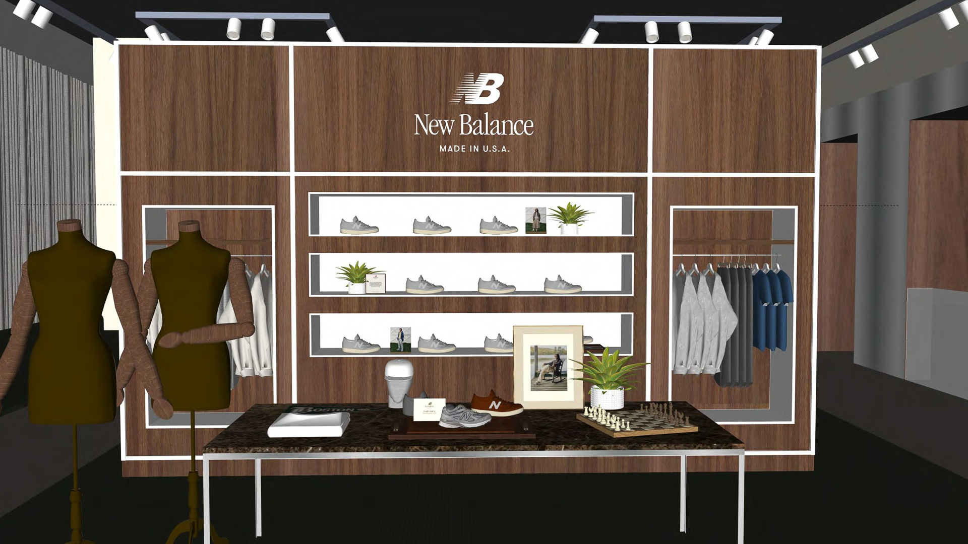 4階はMade in USA/Made in UK