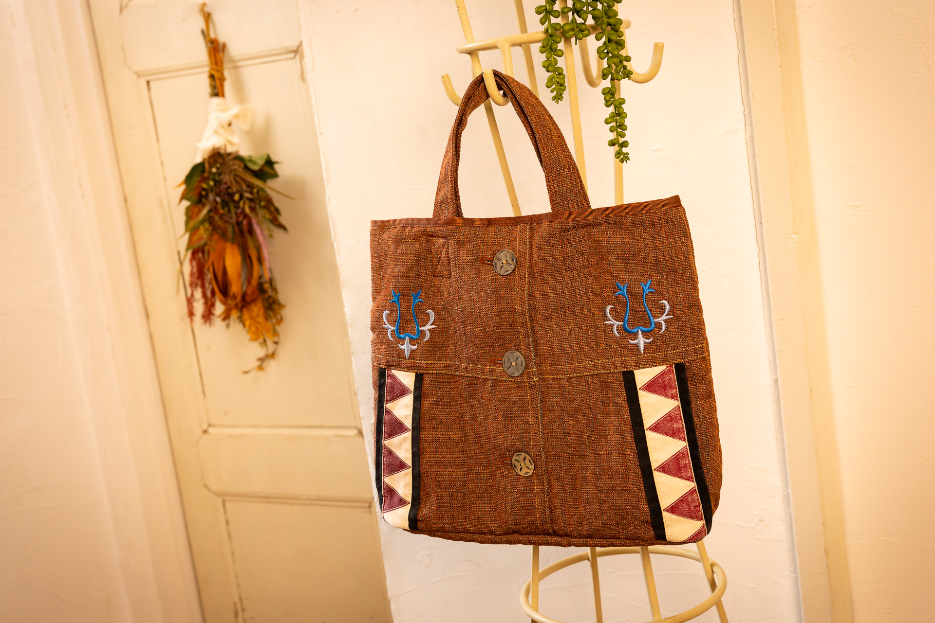 「ビッグサンダー・マウンテン」衣装を再利用したトートバッグ