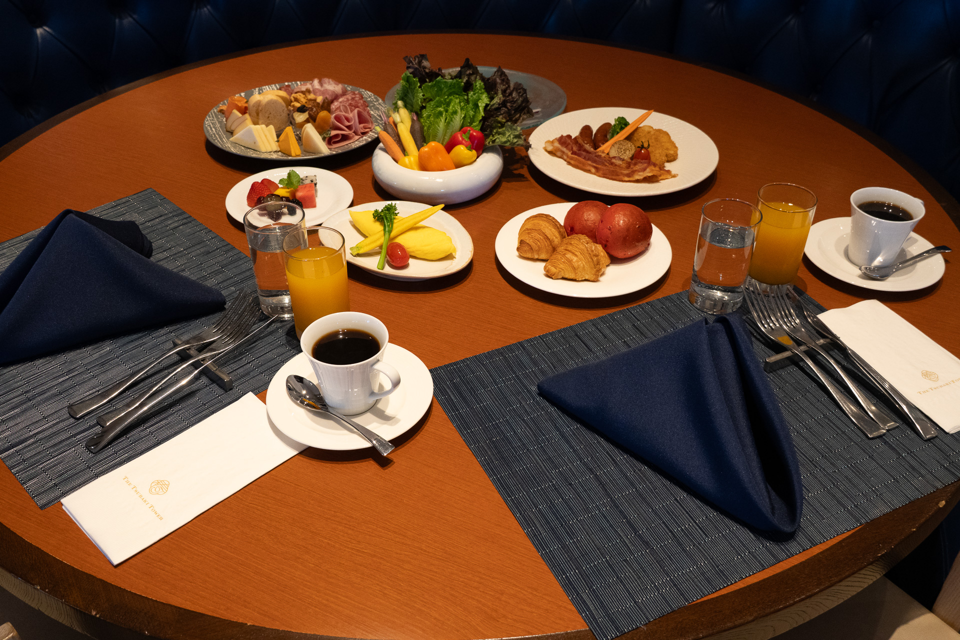 席間がゆったりしているビュッフェレストランの「カサ オセアノ」