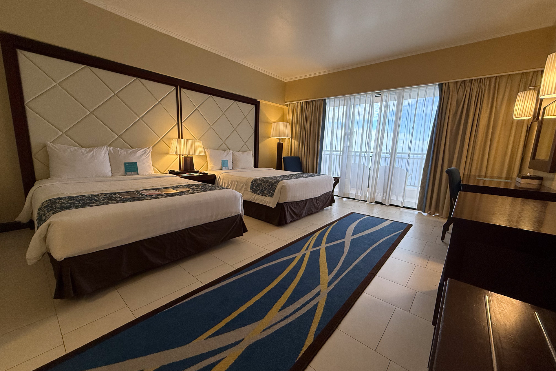 今回宿泊したデラックスルーム