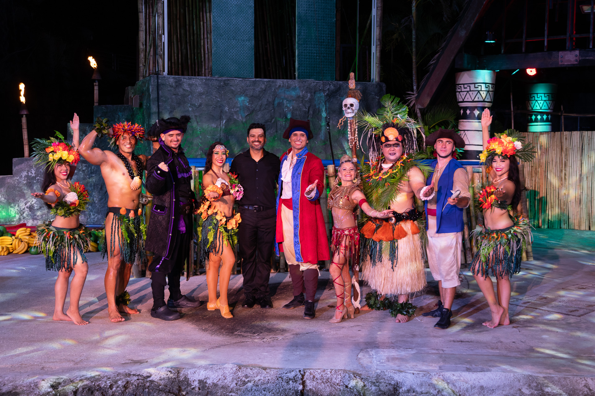 「パイレーツ・オブ・パシフィック」初日の主要キャストの皆さん