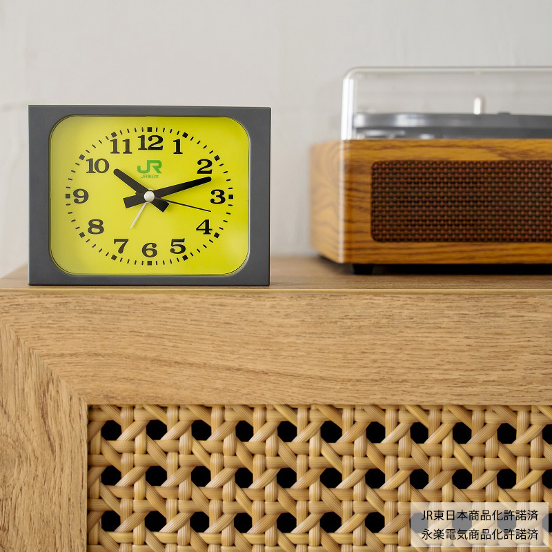 JR東日本「みどりの駅時計」がアラームクロックに！ けたたましく
