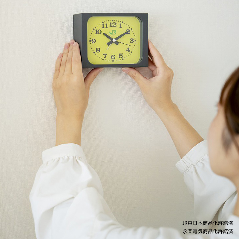 JR東日本「みどりの駅時計」がアラームクロックに！ けたたましく