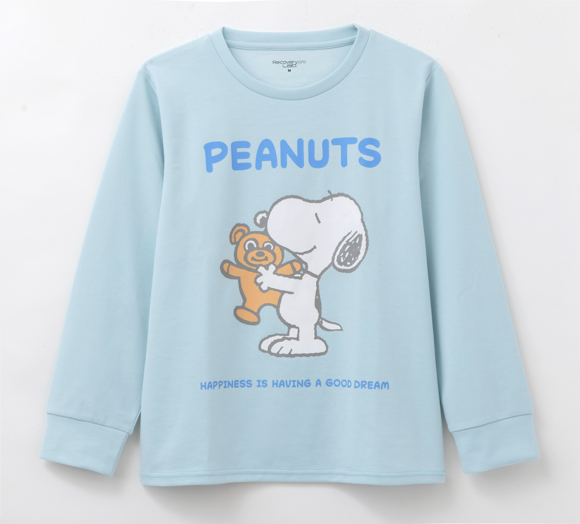 Recoverypro Lab. スヌーピー（長袖・ロングパンツ 上下セット）