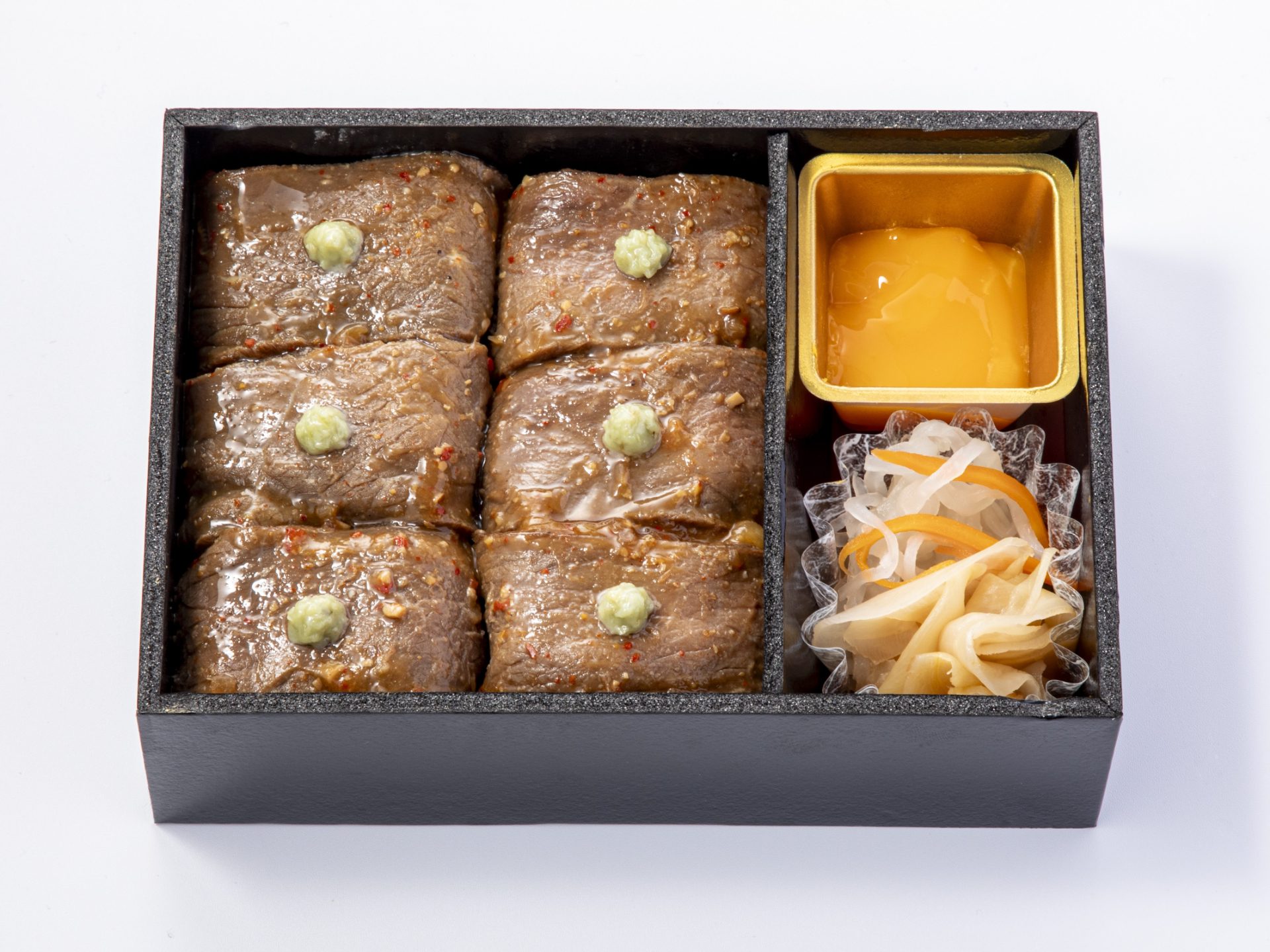 ゐざさ茶屋「赤レンガ ローストビーフ寿司」