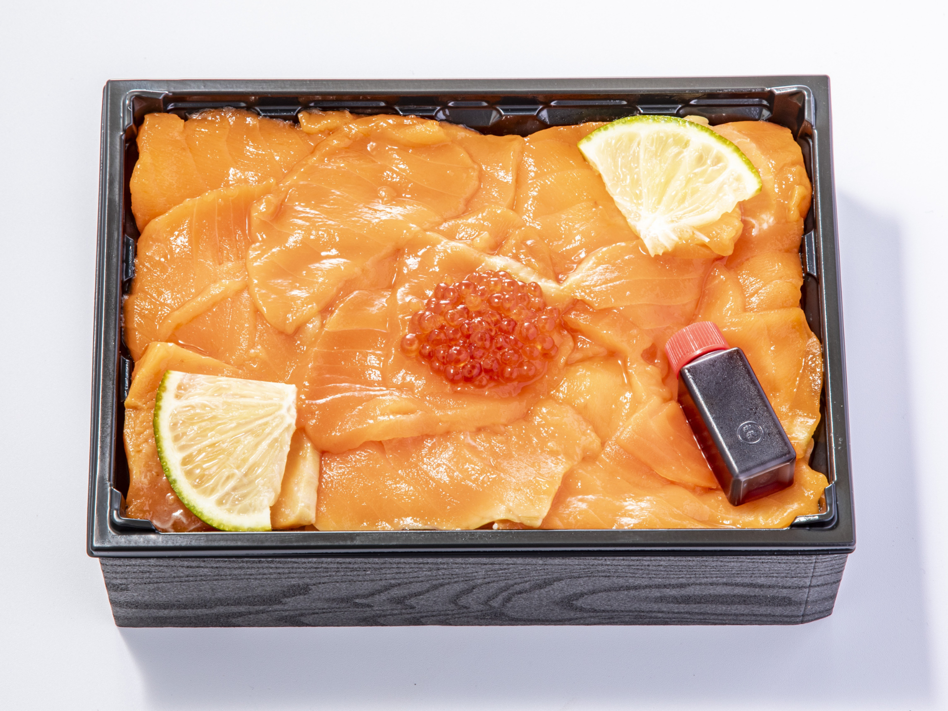 えさきのおべんとう「サーモンといくらの柚子胡椒漬け丼」