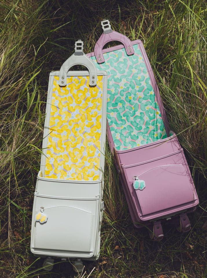 土屋鞄、2027年入学用ランドセルに五度目の「ミナ ペルホネン」コラボ