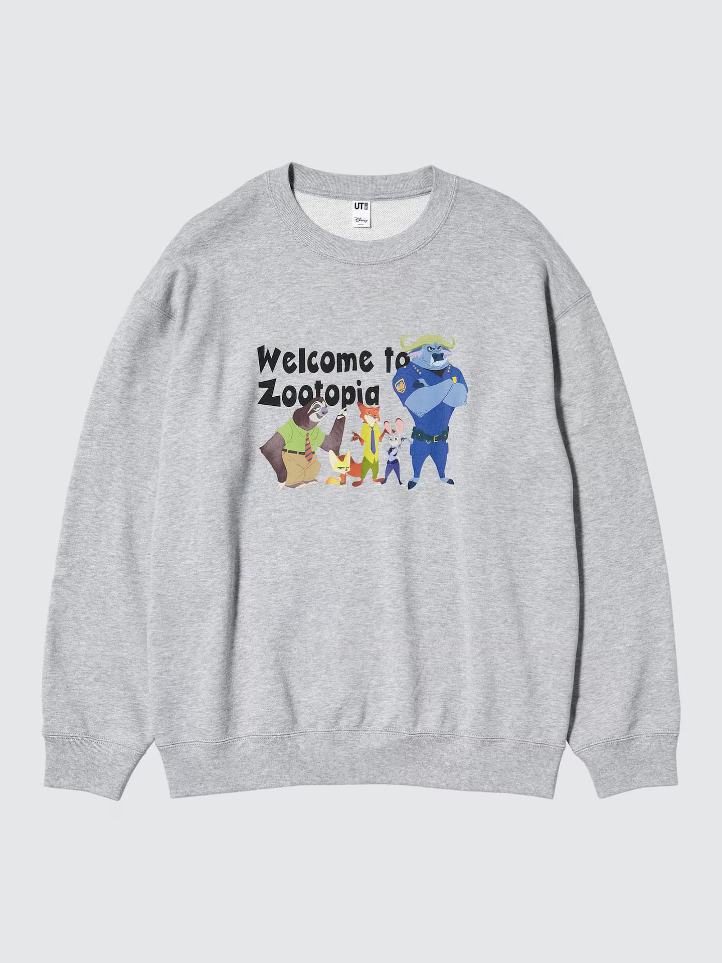 11月28日発売「ズートピア スウェットシャツ」（メンズ）