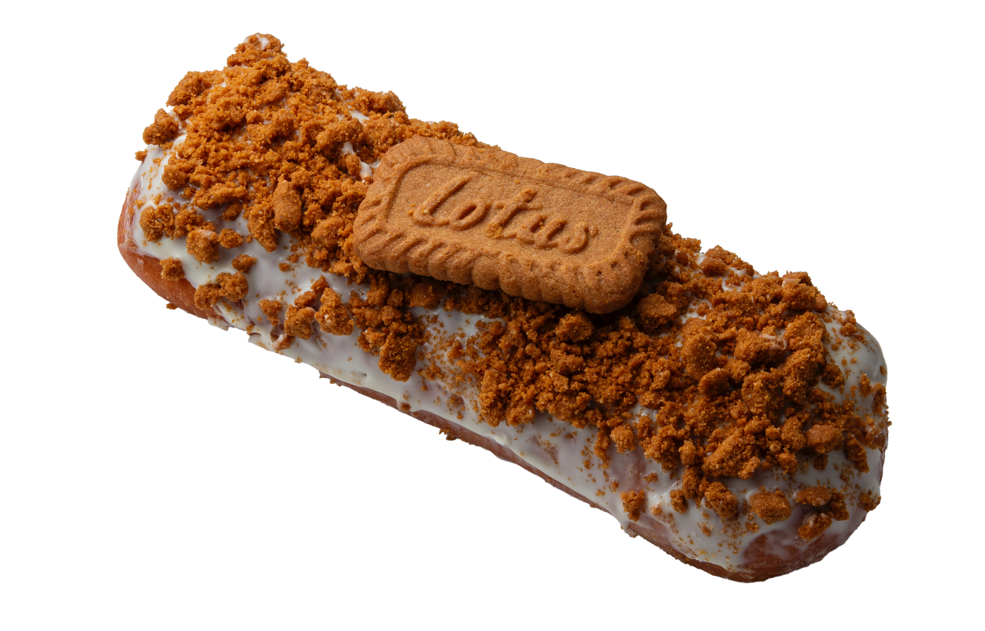 「ホワイトチョコロングジョンカラメルビスケット」（550円）