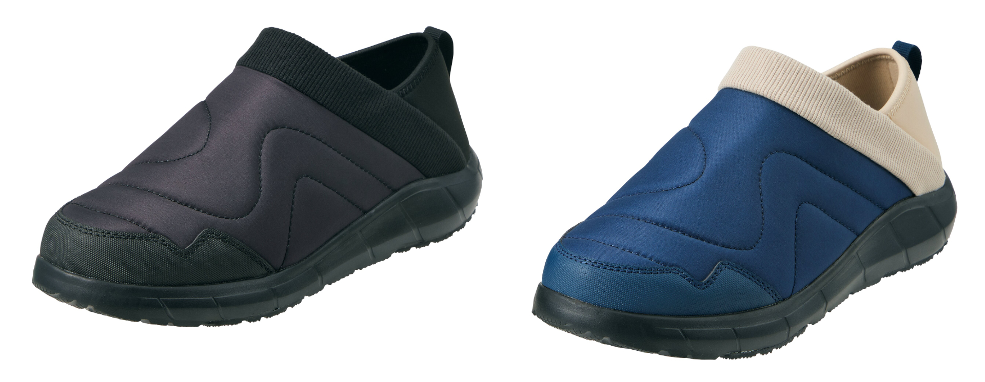 1位「トレッドモックエコ」、価格1780円、サイズS～3L、カラー4色（ブラック、ネイビー、パープル、カフェ）