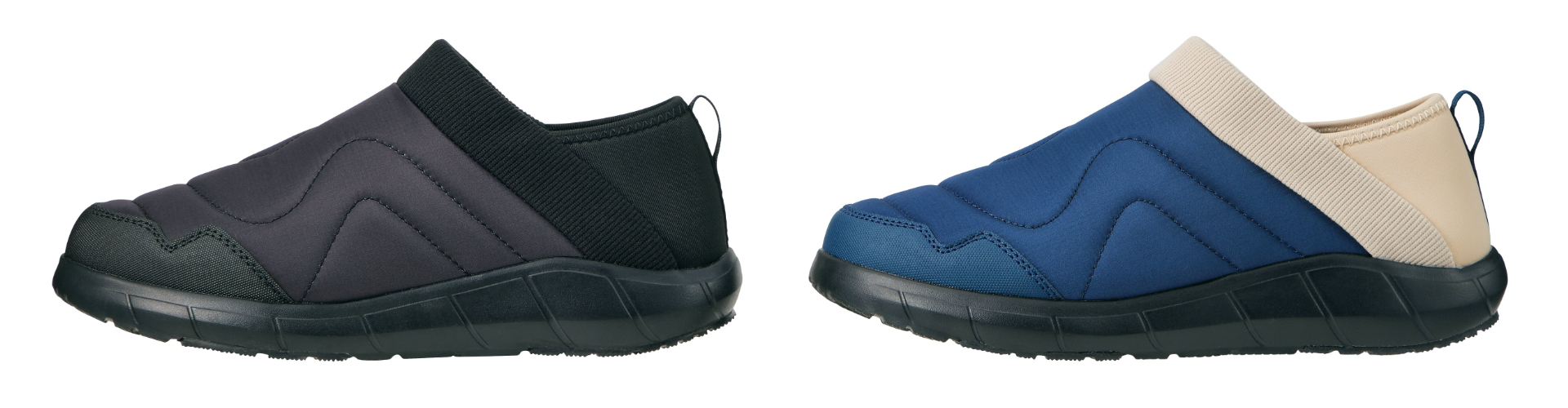 1位「トレッドモックエコ」、価格1780円、サイズS～3L、カラー4色（ブラック、ネイビー、パープル、カフェ）