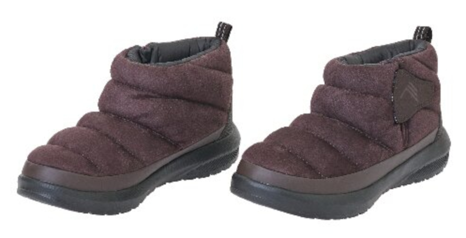 2位「防寒ブーツ ケベックショート」、価格2500円、サイズS～3L、カラー3色（ブラック、オフホワイト、Colors・女子店限定ブラウン）