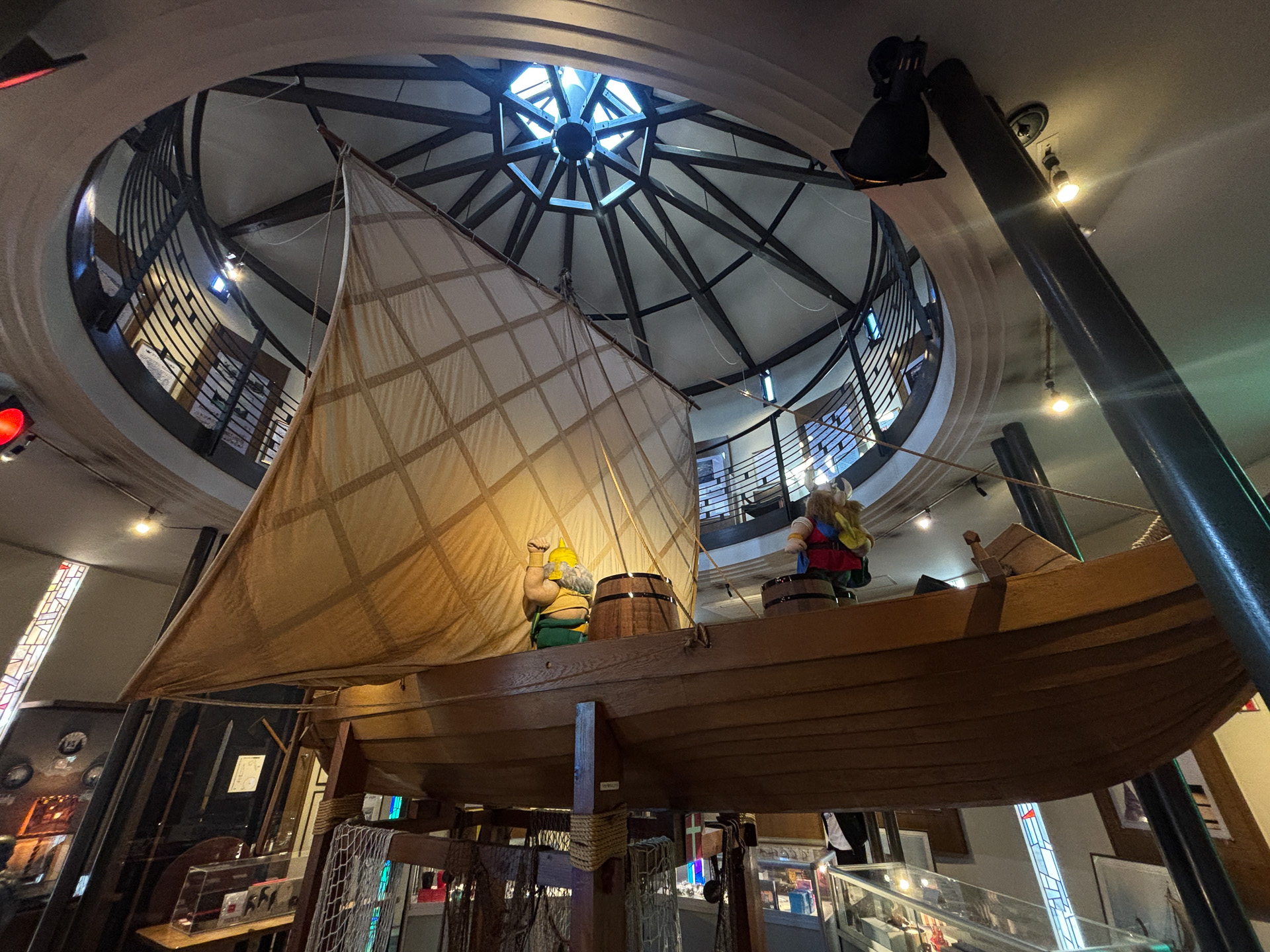 海賊文化を中心に取り上げた展示