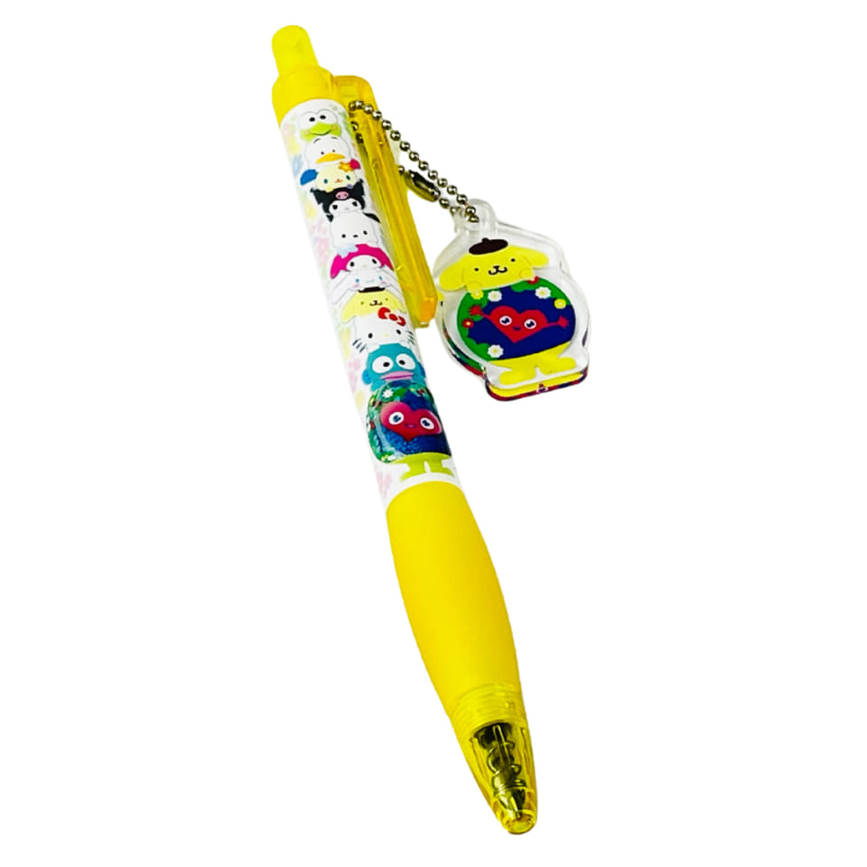 横浜花博と「サンリオ」コラボに新作登場。全10種ボールペンはチャーム