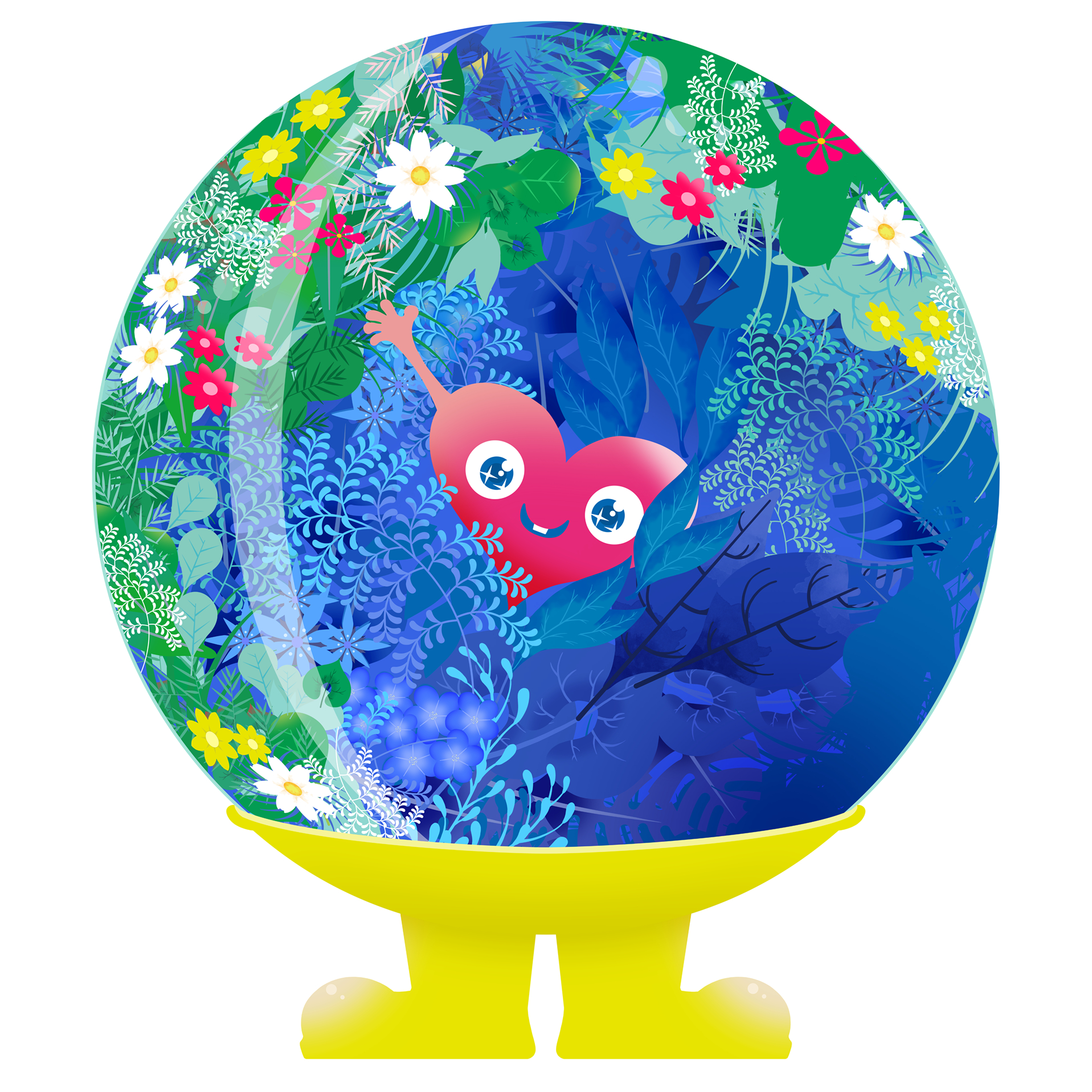 GREEN×EXPO 2027の公式キャラクター「トゥンクトゥンク」