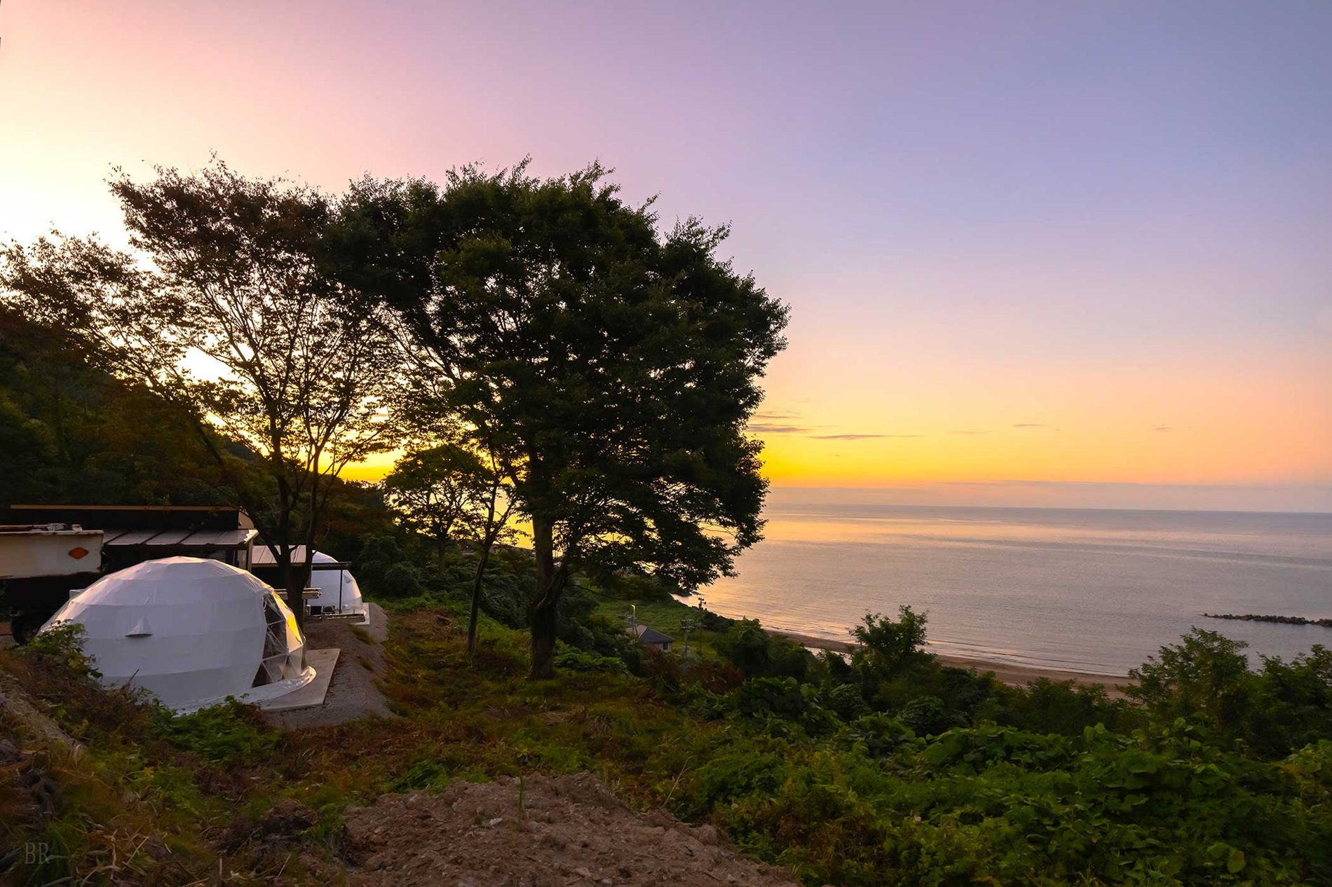 オーシャンビューグランピング「蒼天海峯」