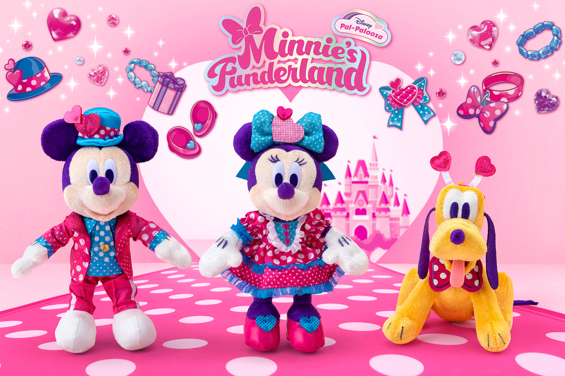 ミニーが思い描いた「ミニーのファンダーランド」の世界をテーマにしたグッズ