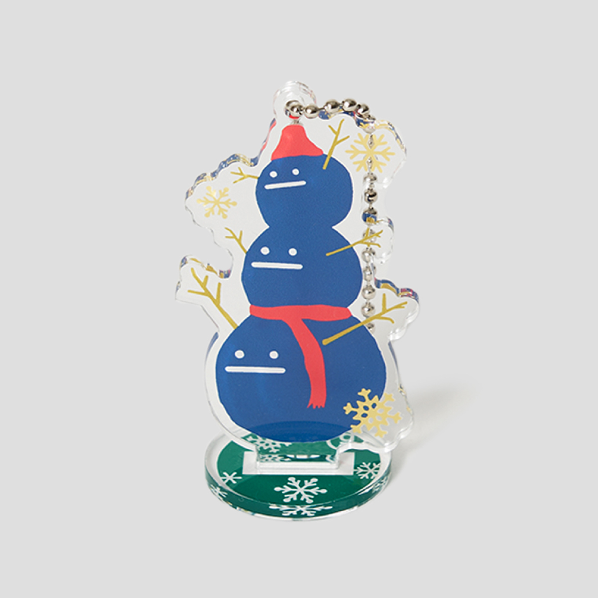 オリジナルキャラクター「ビューティフルシャドー」のクリスマス限定デザインアクリルスタンド