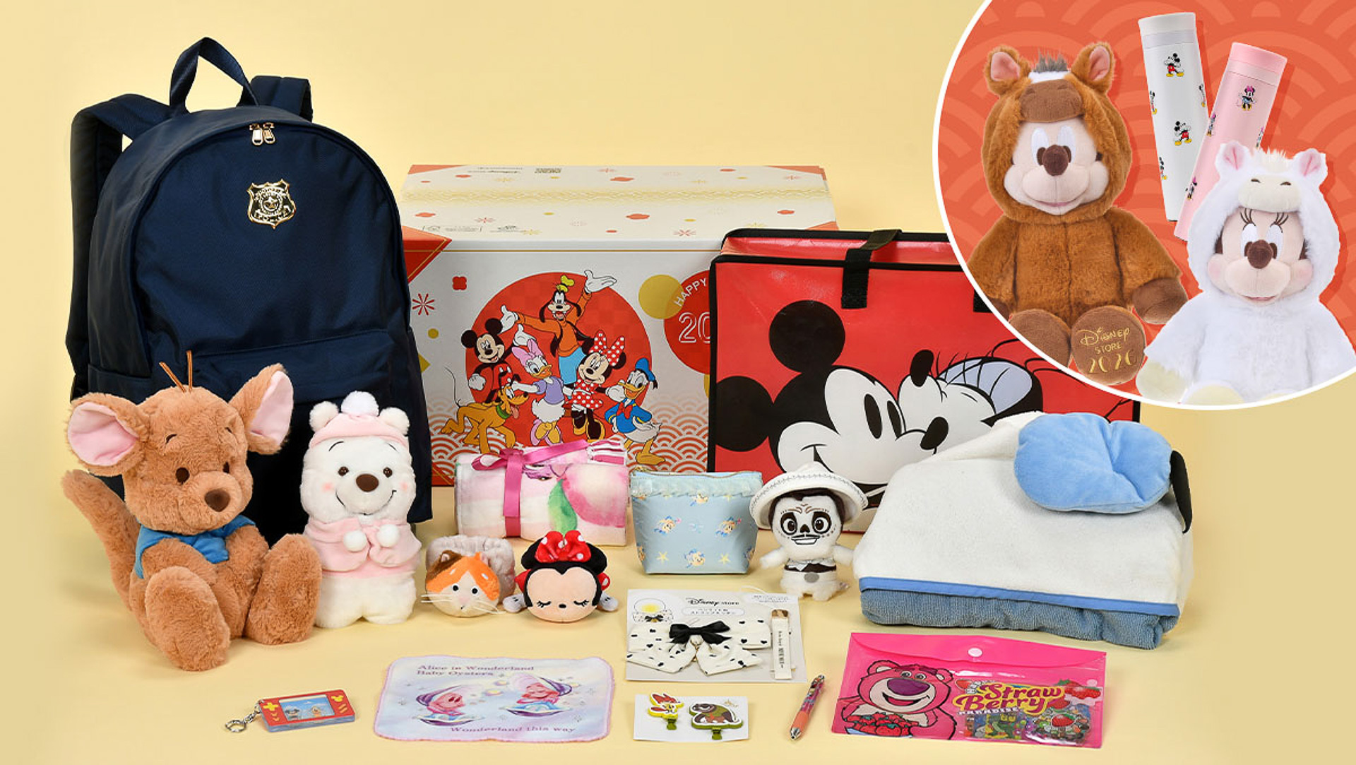 ディズニーストアが福袋の予約を12月5日より開始する