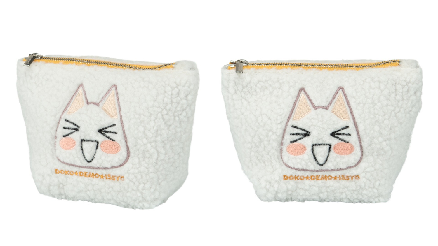 「どこでもいっしょ もこもこポーチ」（2420円）