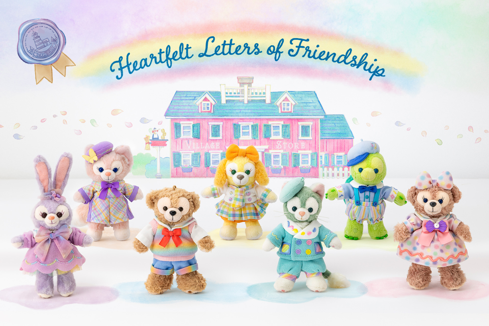 「ダッフィー＆フレンズのハートフェルト・レターズ・オブ・フレンドシップ」のグッズ詳細が明らかに