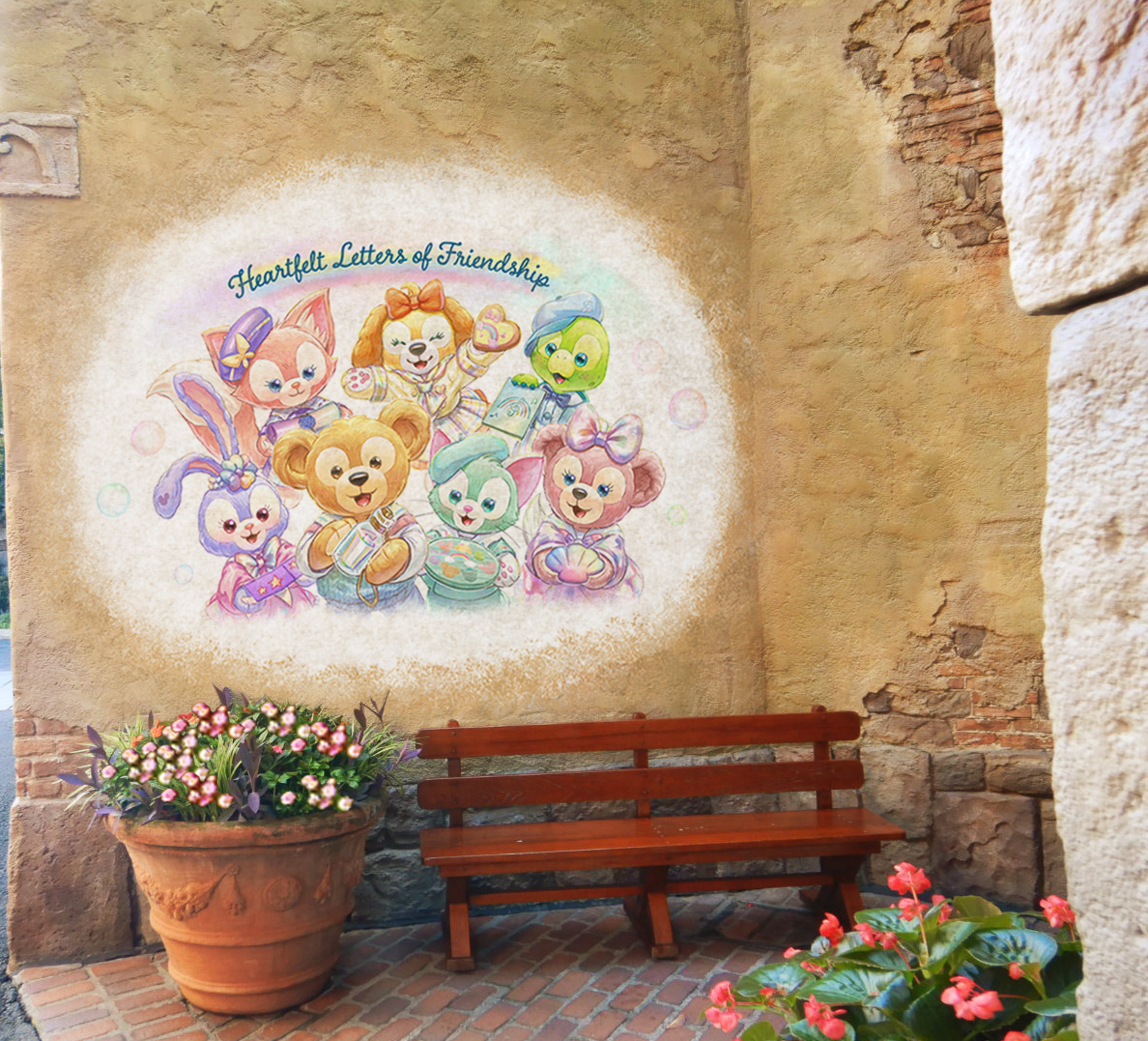 メディテレーニアンハーバーに登場するデコレーション